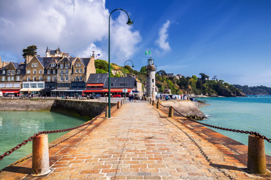 bike and barge tours europe affordable guided cycling Cancale,View,,City,In,North,Of,France,Known,For,Oyster